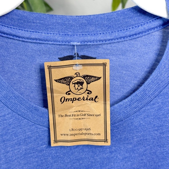 NWT Imperial Shirt Blue Size M - Picture 5 of 7